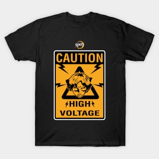 DEMON SLAYER SEASON 2: CAUTION HIGH VOLTAGE (BLACK) T-Shirt